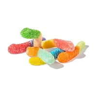 Albanese 12 Flavor Sour Mini Gummi Worms, 3.5 oz