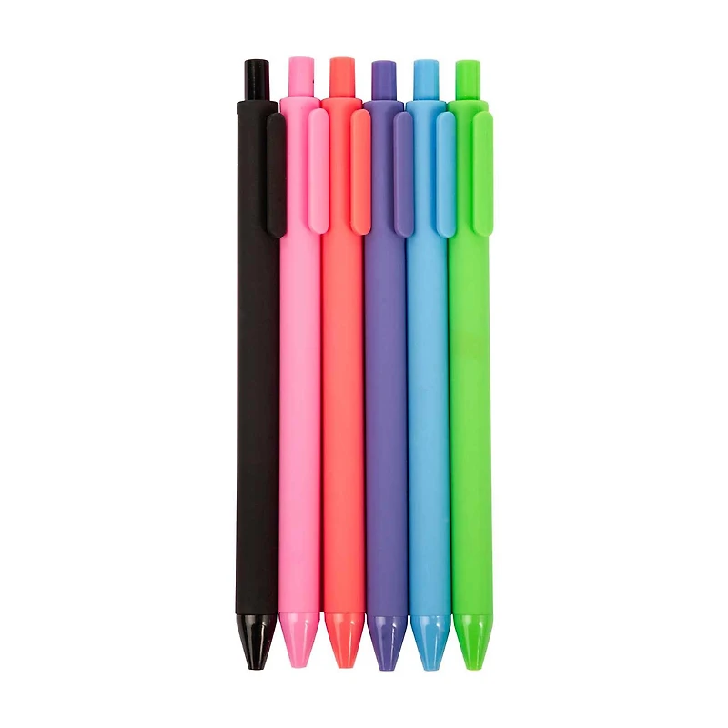 Art 101 Retractable Gel Pen, Coral, .7mm