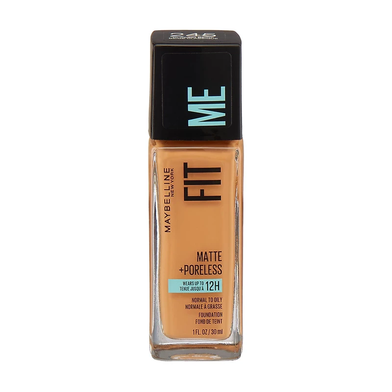 Maybelline New York Fit Me Matte & Poreless Beige Foundation, 1 fl oz