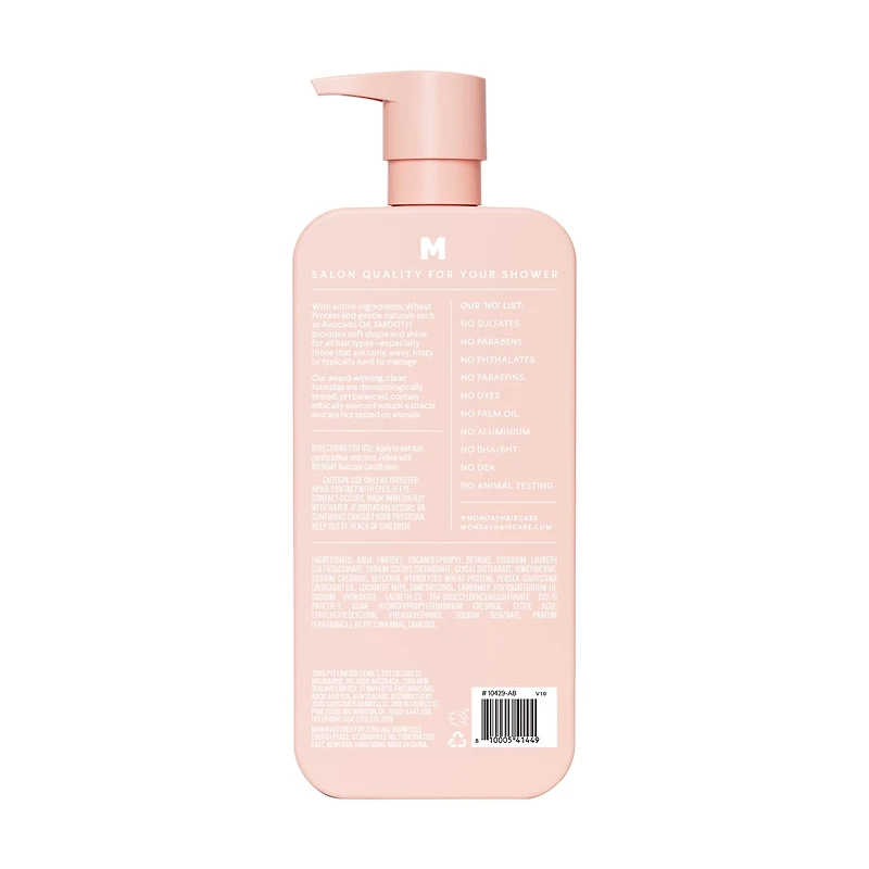 MONDAY Haircare SMOOTH Shampoo, 27 oz