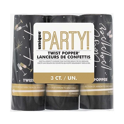 New Year's Twist Poppers