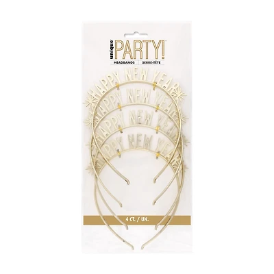 New Year's Acrylic Headbands