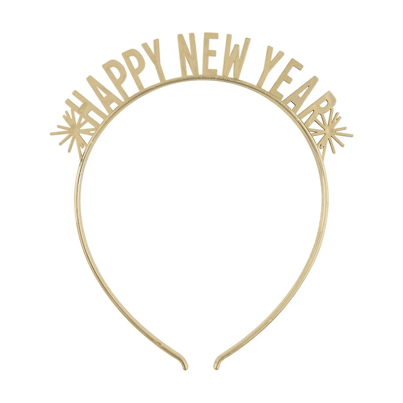 New Year's Acrylic Headbands