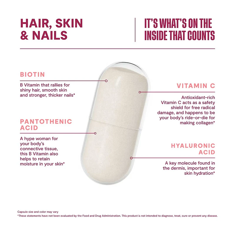 HABIT Hair Skin and Nails Capsules, 60ct