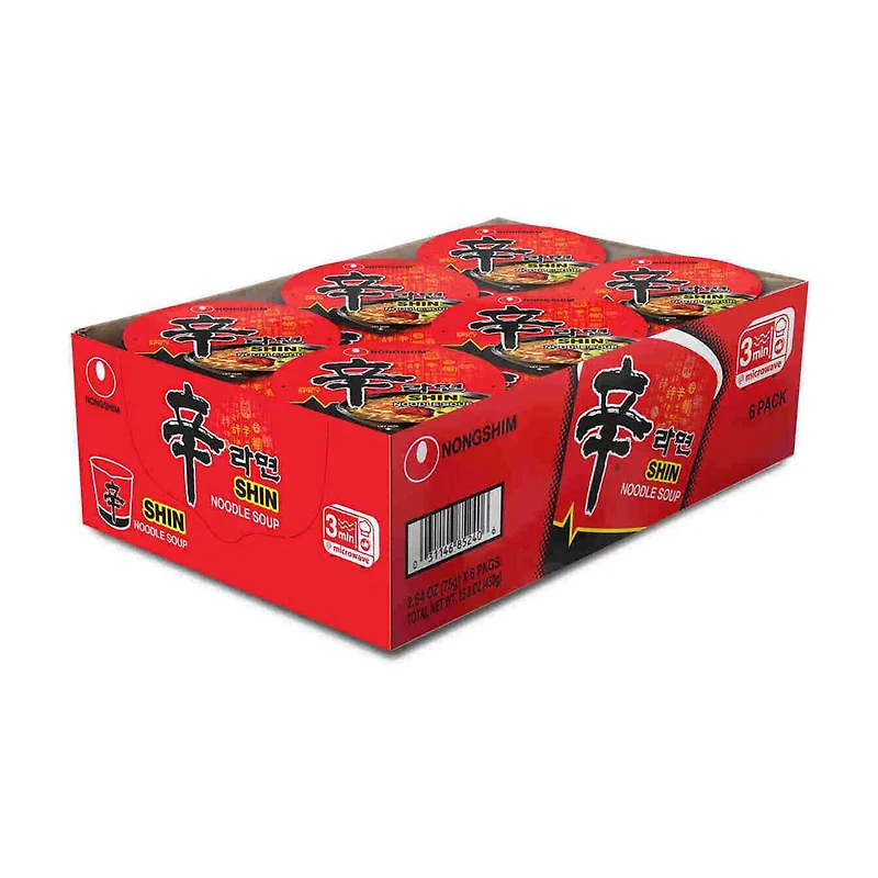 Shin Beef Noodle Cup, 2.64 oz