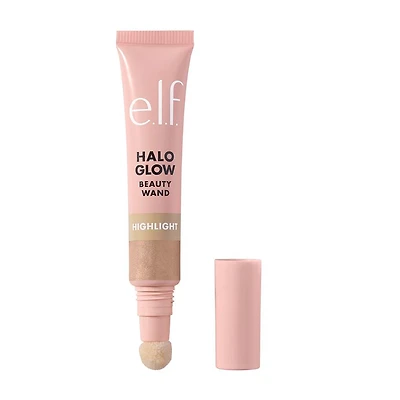 e.l.f. Halo Glow Highlight Beauty Wand - Champagne Campaign, 0.33 fl oz
