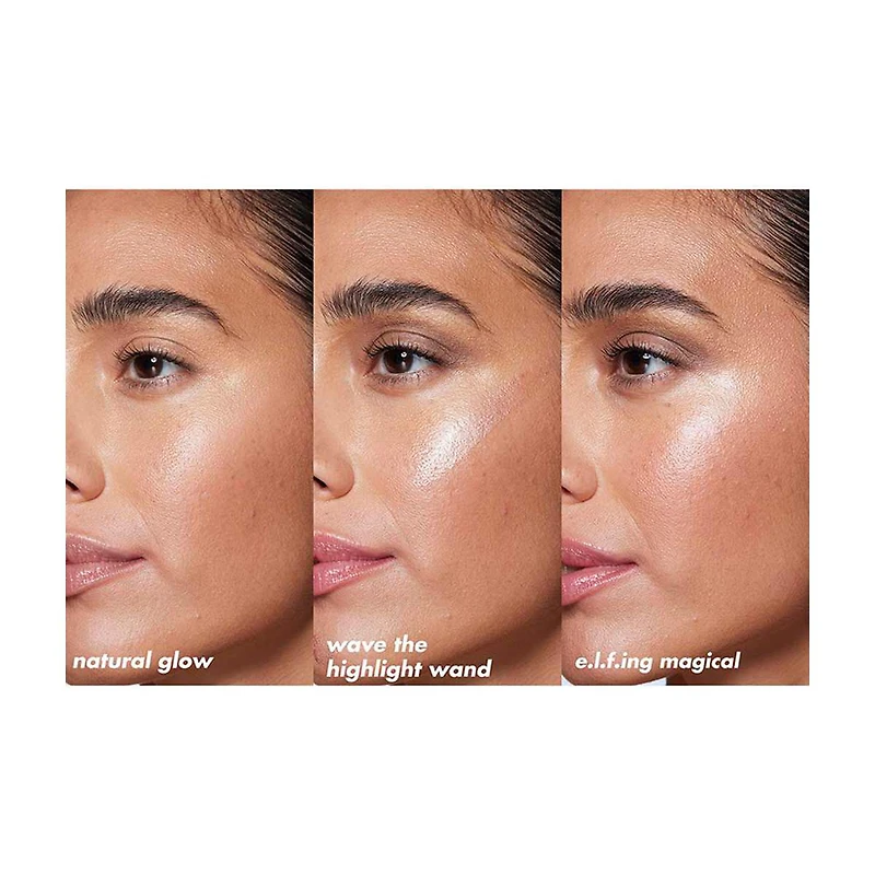 e.l.f. Halo Glow Highlight Beauty Wand - Rose Quartz, 0.33 fl oz