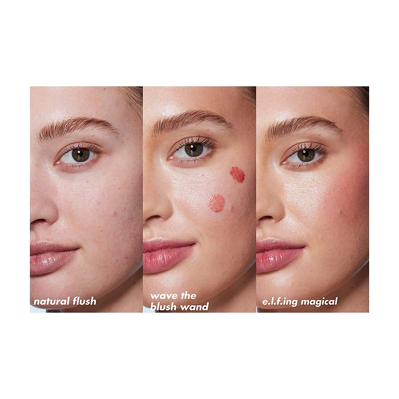 e.l.f. Halo Glow Blush Beauty Wand - Rosé You Slay, 0.33 fl oz