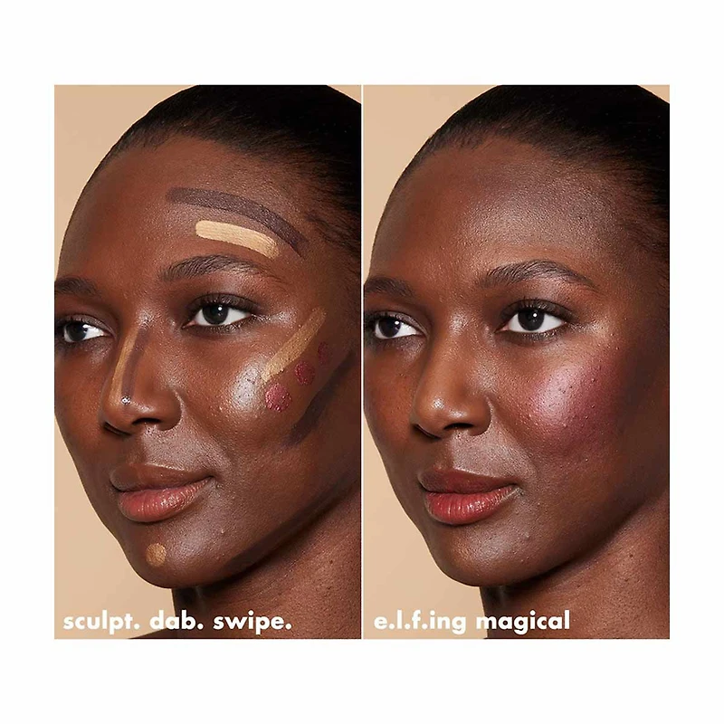 e.l.f. Halo Glow Blush Beauty Wand - Rosé You Slay, 0.33 fl oz