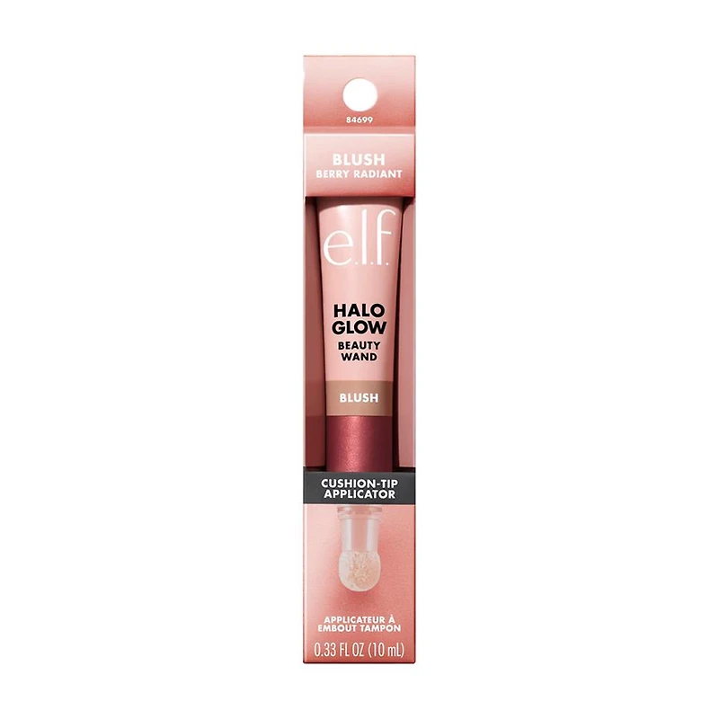 e.l.f. Halo Glow Blush Beauty Wand - Berry Radiant, 0.33 fl oz