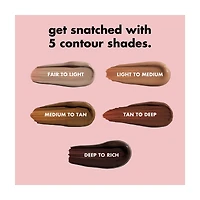 e.l.f. Halo Glow Contour Beauty Wand - Medium/Tan, 0.33 fl oz