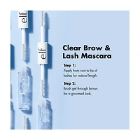 e.l.f. Clear Brow & Lash Mascara, 0.08 fl oz