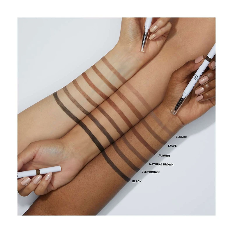 e.l.f. Instant Lift Brow Pencil, Neutral Brown, 0.006 oz