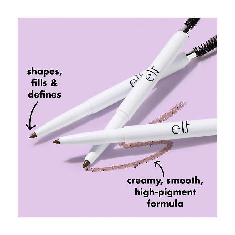 e.l.f. Instant Lift Brow Pencil - Deep Brown, 0.006oz