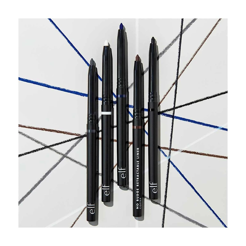 e.l.f. No Budge Retractable Eyeliner - Black, 0.006oz