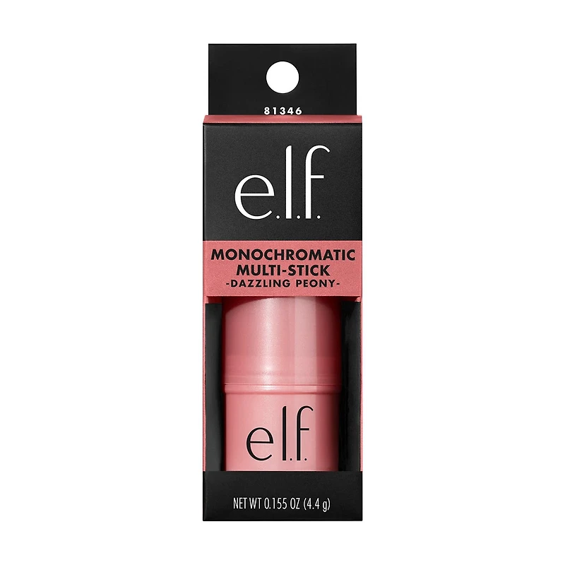 e.l.f. Monochromatic Multi-Stick - Dazzling Peony, 0.17oz
