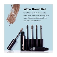 e.l.f. Wow Brow Gel - Neutral Brown, 0.12oz