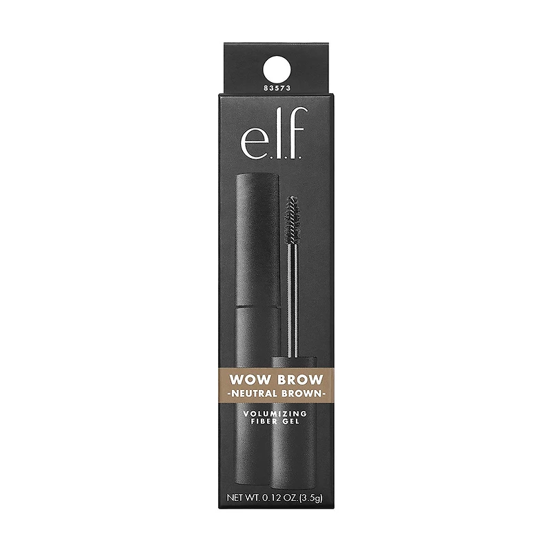 e.l.f. Wow Brow Gel - Neutral Brown, 0.12oz