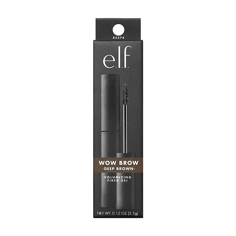 e.l.f. Wow Brow Gel - Deep Brown, 0.12oz