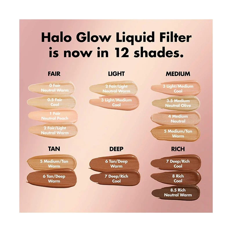 e.l.f. Halo Glow Liquid Filter - Fair