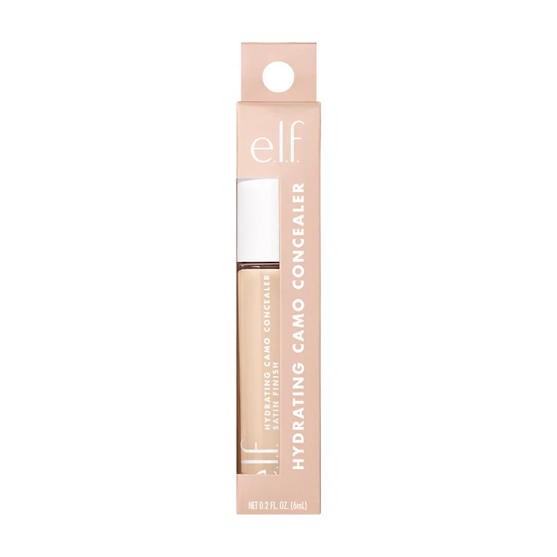 e.l.f. Hydrating Camo Concealer - Light Ivory, 0.2 fl oz