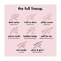 e.l.f. Cream Glide Lip Liner, Baddest Beige, 0.03 oz