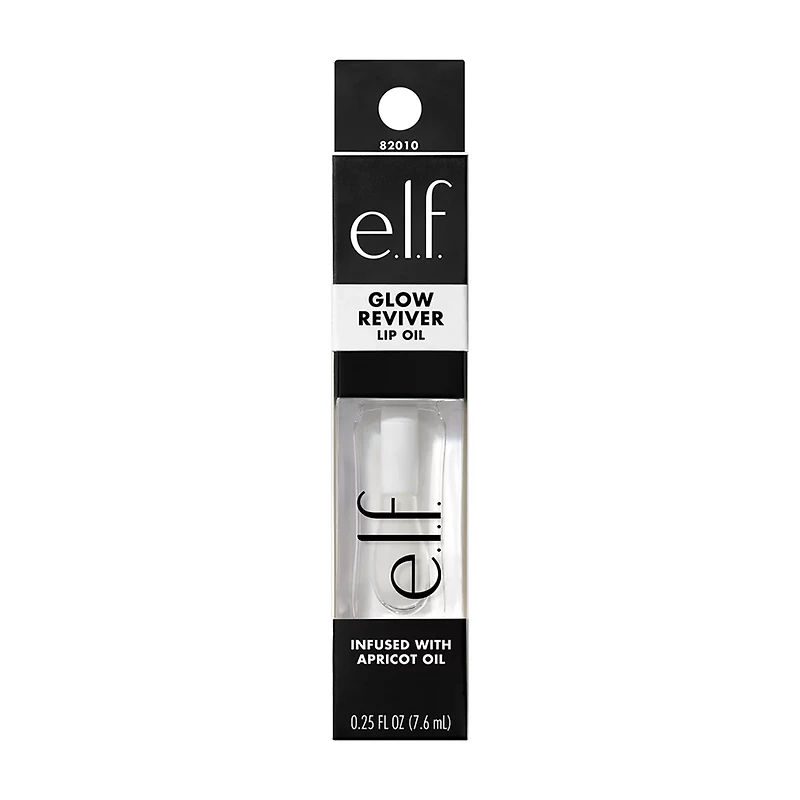 e.l.f. Glow Reviver Lip Oil - Crystal Clear, 0.25 fl oz