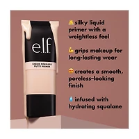 e.l.f. Liquid Poreless Putty Primer, 0.94 fl oz