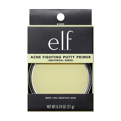 e.l.f. Acne Fighting Putty Primer - 1.8% Salicylic Acid, 0.74oz