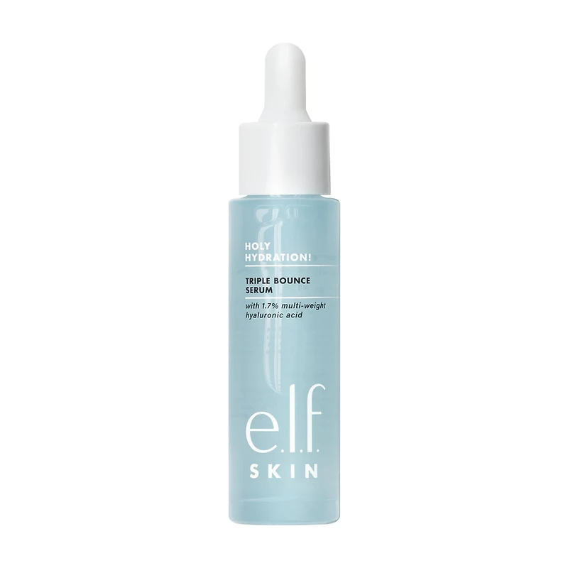 e.l.f. SKIN Holy Hydration! Triple Bounce Serum, 1.0 fl oz