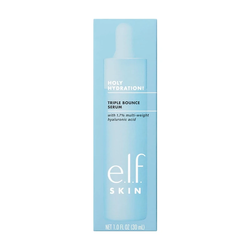 e.l.f. SKIN Holy Hydration! Triple Bounce Serum, 1.0 fl oz