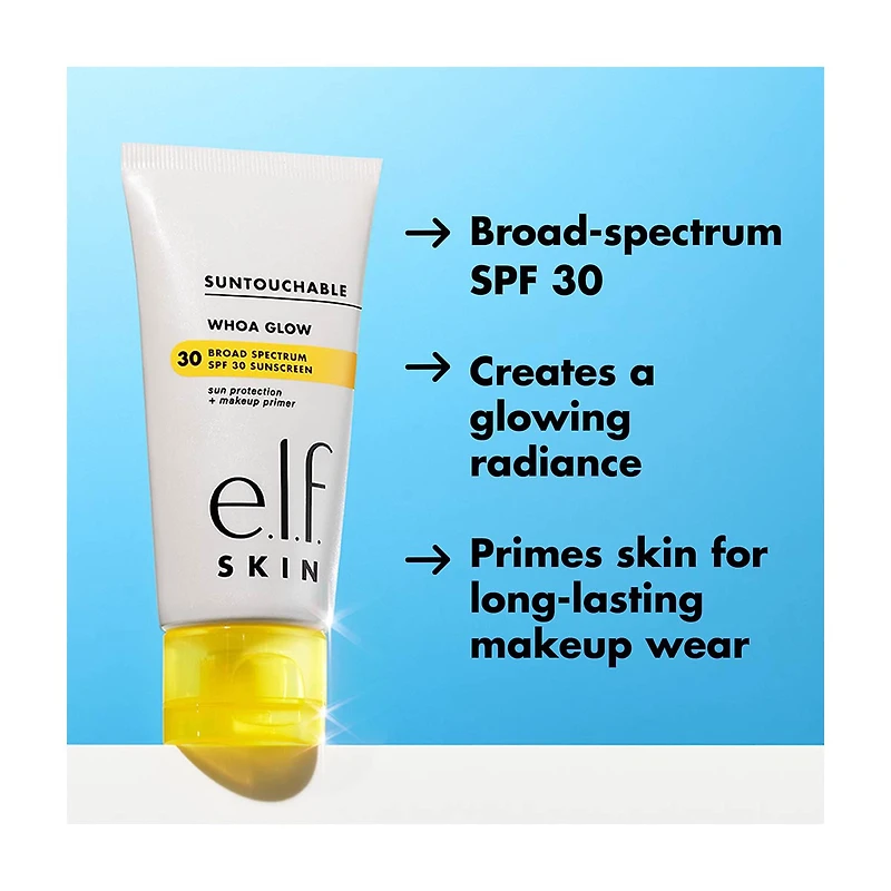 e.l.f. SKIN Suntouchable Whoa Glow SPF 30 - Sunbeam, 1.7 fl oz