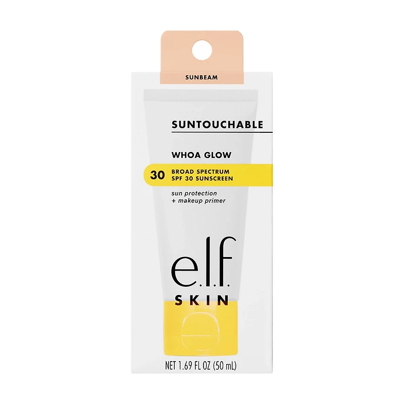 e.l.f. SKIN Suntouchable Whoa Glow SPF 30 - Sunbeam, 1.7 fl oz
