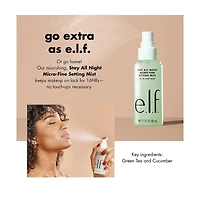 e.l.f. Stay All Night Micro-Fine Setting Mist, 2.7 fl oz