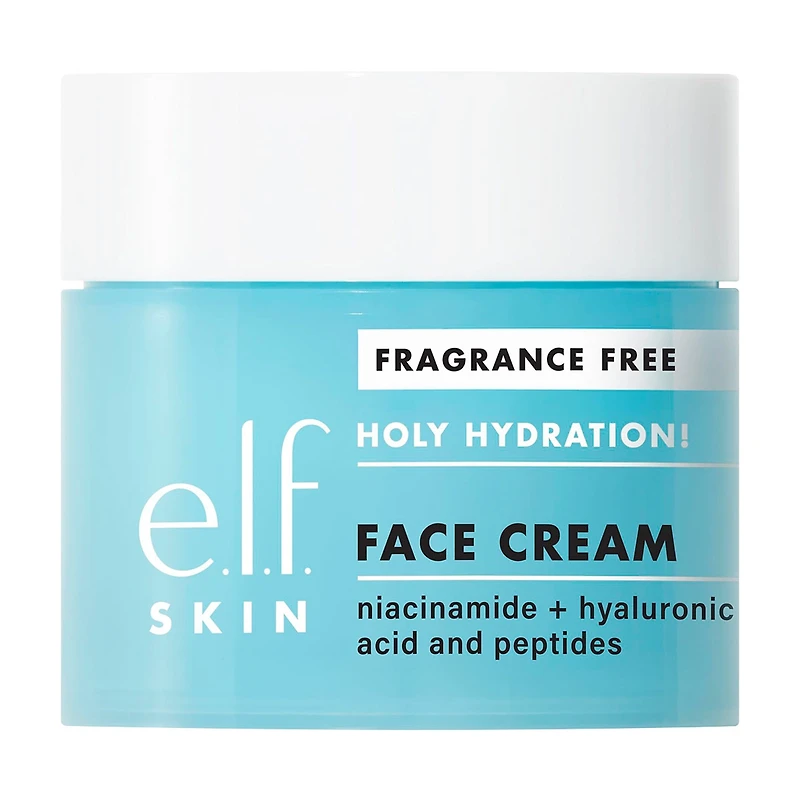 e.l.f. SKIN Holy Hydration! Face Cream Fragrance Free, 1.7oz