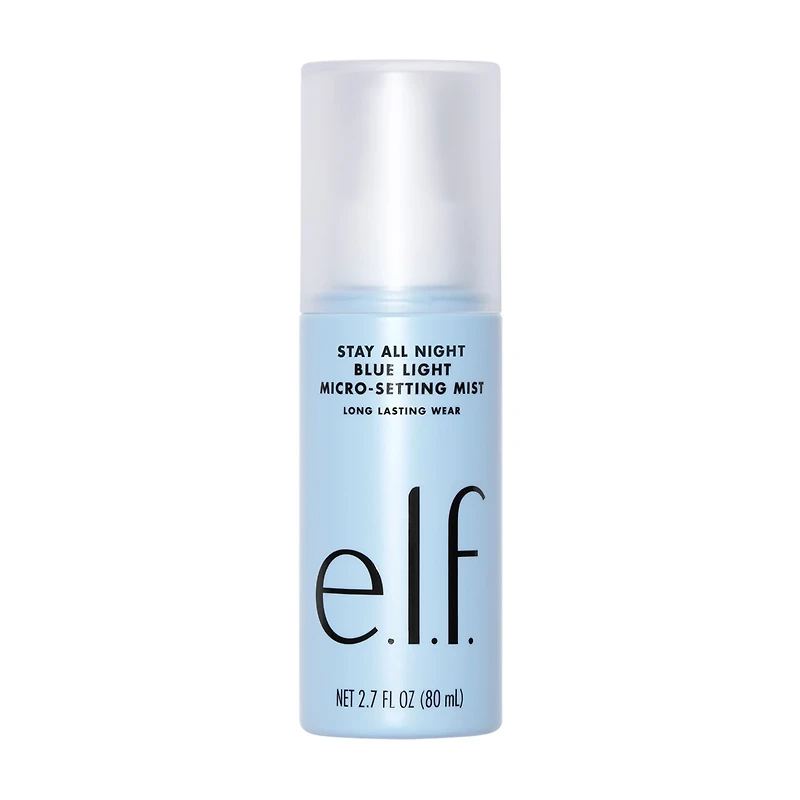 e.l.f. Stay All Night Blue Light Micro-Setting Mist, 2.7 fl oz