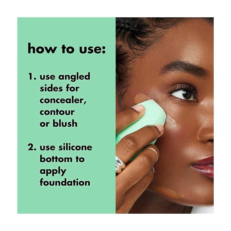 e.l.f. Halo Glow Angled Silicone Sponge