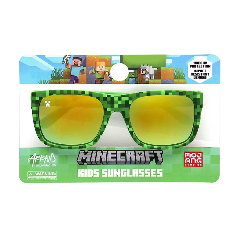 Officially Licensed Kids Arkaid Minecraft Green Creeper Classic Frame