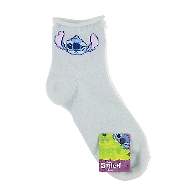 Stitch Ankle Socks, 3 pk