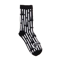 Beetlejuice Crew Socks