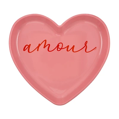 Valentine's Day Heart-Shaped Amour Tray