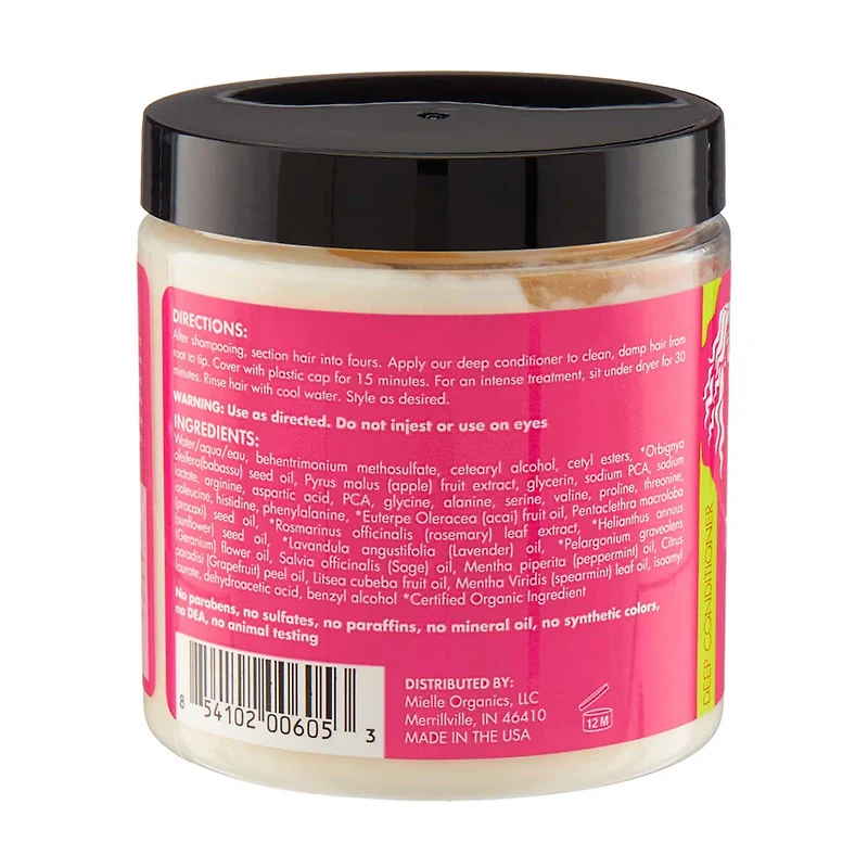 Mielle Organics Babassu & Mint Deep Conditioner, 8 oz