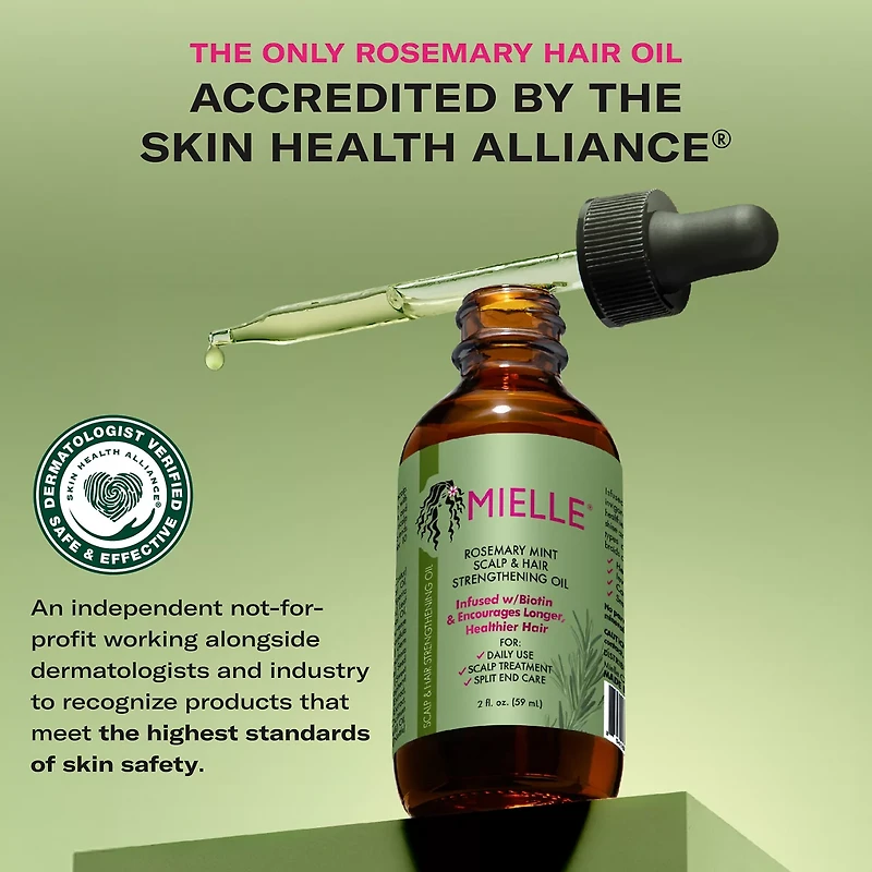Mielle Rosemary Mint Scalp & Hair Strengthening Oil - 2 fl. oz.