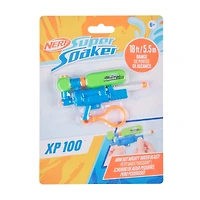 NERF Super Soaker Nano Soakers, Mini Water Blaster with Keychain