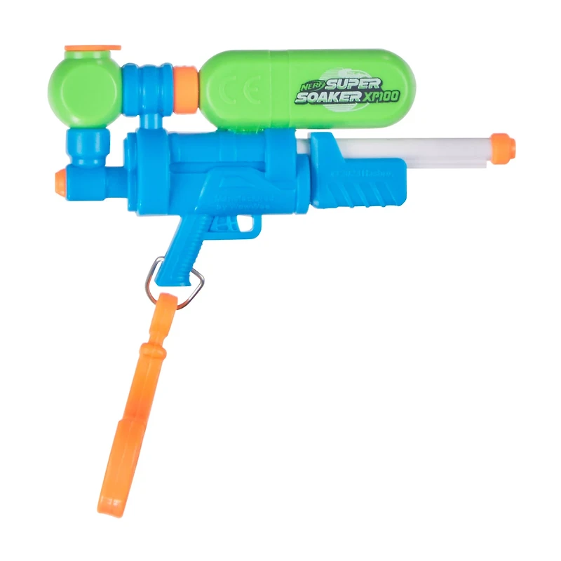NERF Super Soaker Nano Soakers, Mini Water Blaster with Keychain
