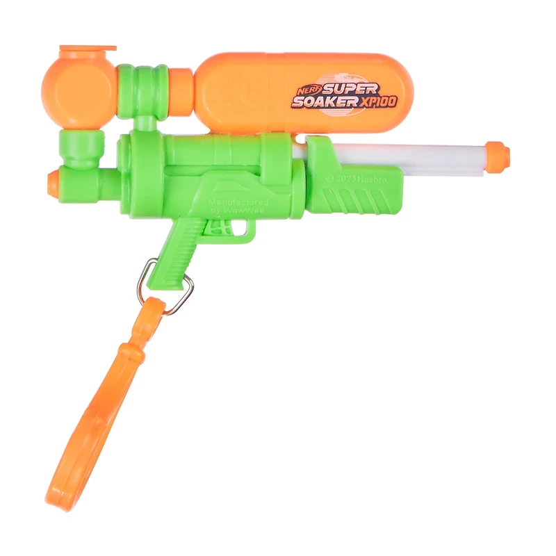 NERF Super Soaker Nano Soakers, Mini Water Blaster with Keychain