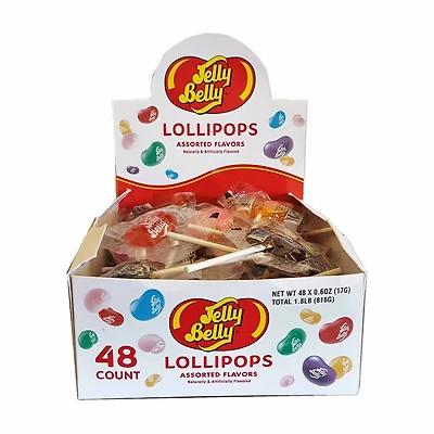 Jelly Belly Lollipop, Assorted Flavors, Sold Individually