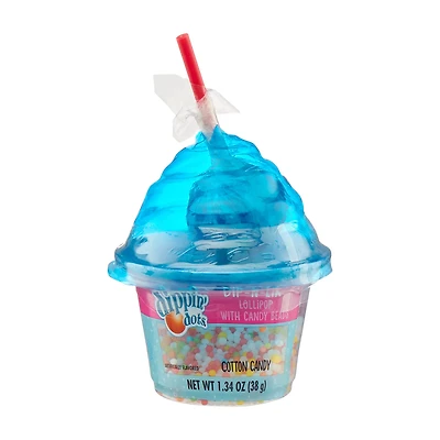 Dippin Dots Dip-N-Lik Lollipop with Candy Beads, 1.34 oz, Assorted Flavors