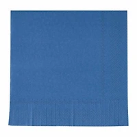 Lapis Blue Fringe Luncheon Napkins, 16 ct