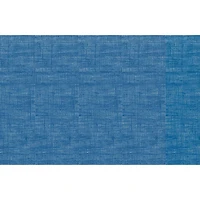 Lapis Blue Flannel Backed Vinyl Table Cover, 54 in x 84 in